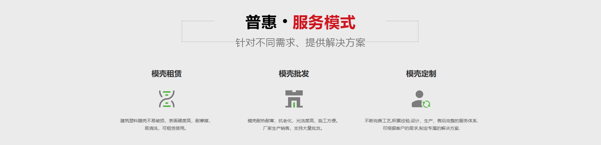 塑料模壳